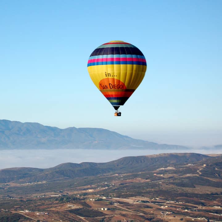 La hot air balloon ride discount