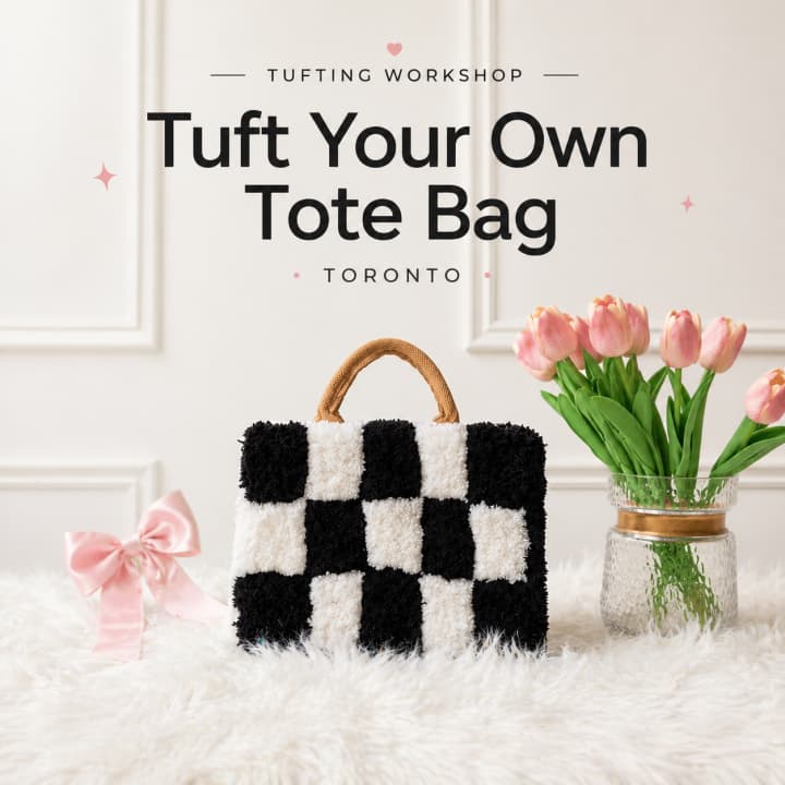 Tuft Your Own Tote Bag
