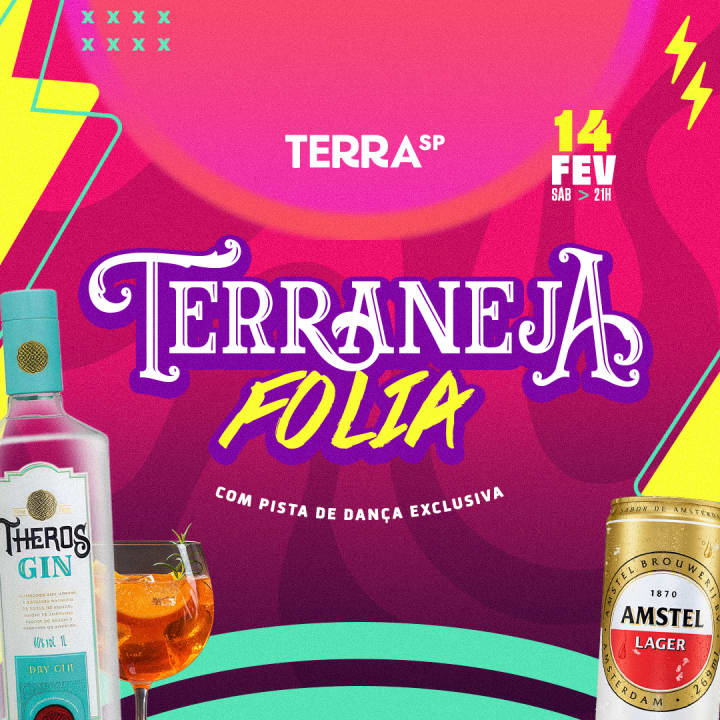 Show TerranejaFolia com Bruno Hipólito, Jhony Quadros e Juann Cateli no Terra SP