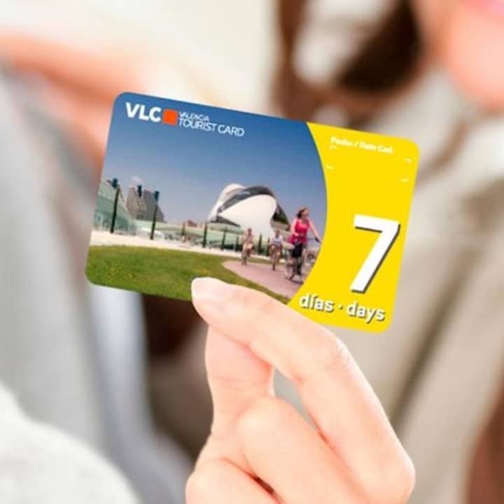 Tarjeta Turística Valencia 7 Días (transporte no incluido)