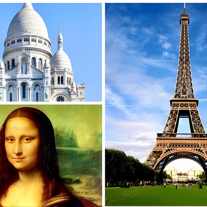 Best of Paris Tour with the Louvre, Eiffel Tower & Seine Cruise