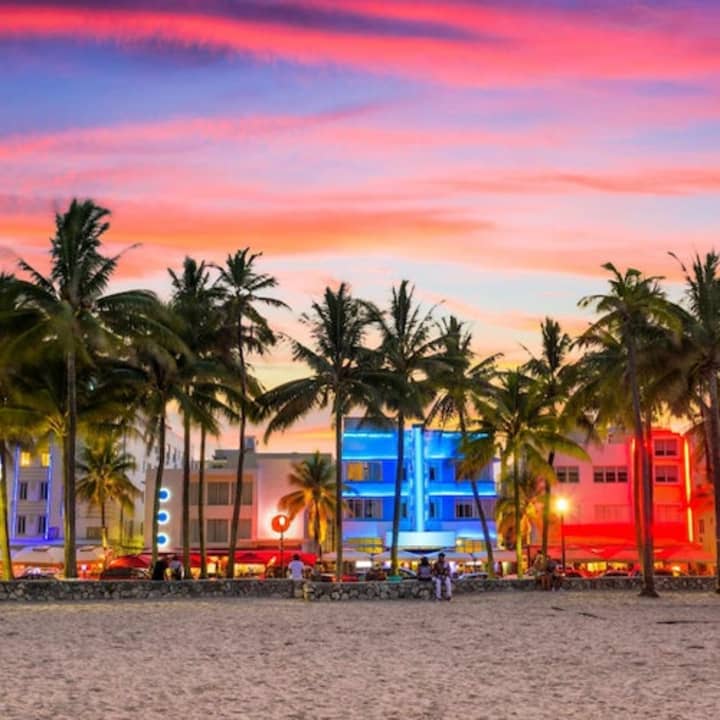 ﻿Miami: Visita panorámica nocturna + Rueda de observación Skyview