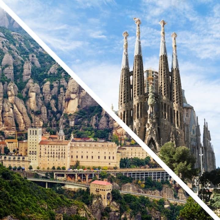 Montserrat y Sagrada Familia: Tour guiado desde Barcelona