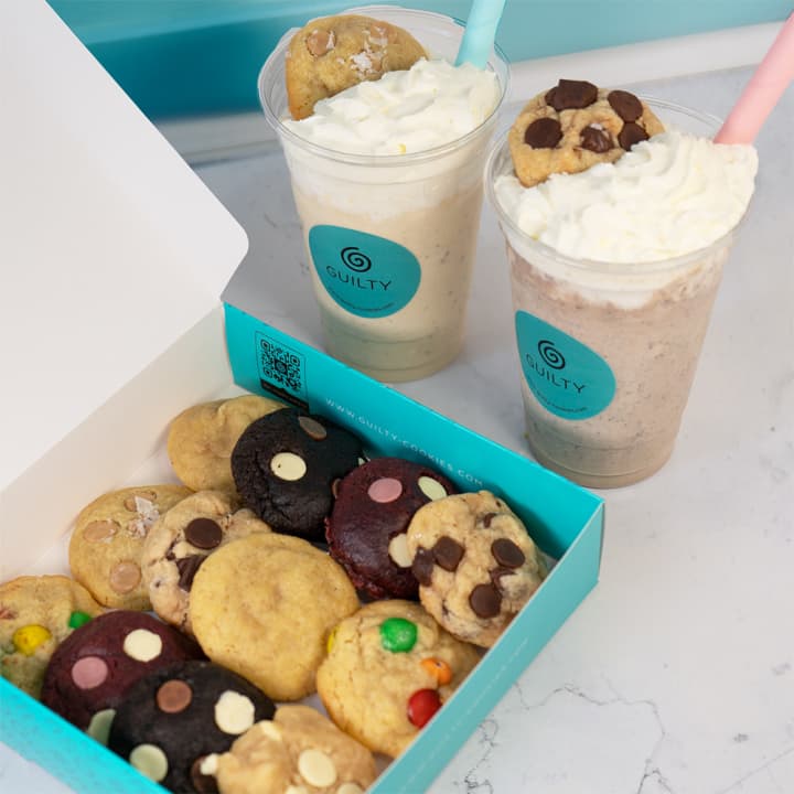 Guilty Cookie Shop Salamanca: Pack Milkshake americano con Cookies!