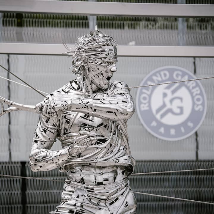 ﻿Behind-the-scenes tour of Roland-Garros Stadium