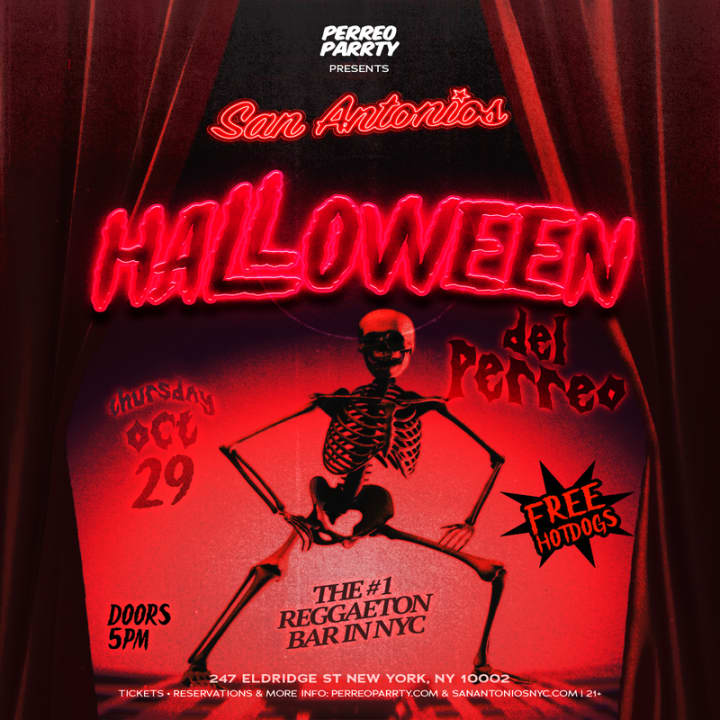 Halloween del Perreo Parrty at San Antonios Reggaeton Bar