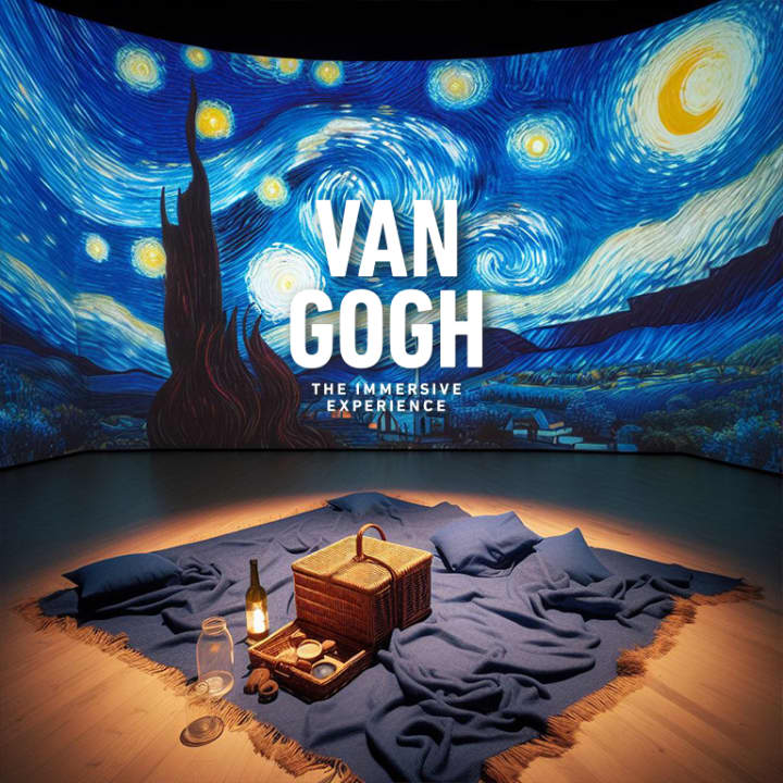 Picnic Under Starry Night at Van Gogh: The Immersive Experience - Waitlist
