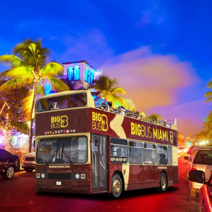 Big Bus Miami: Sightseeing Tour by Night