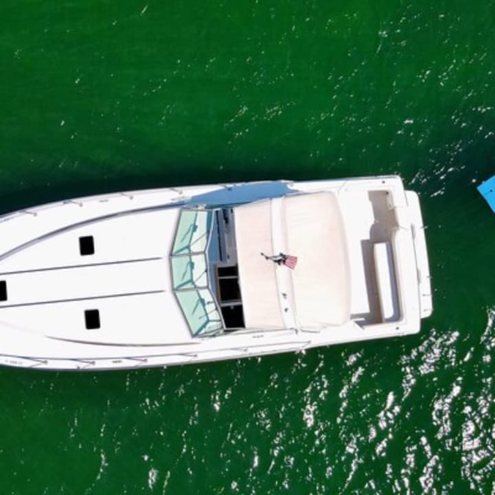 50' Yacht Rental in Miami Beach with Captain and Champagne