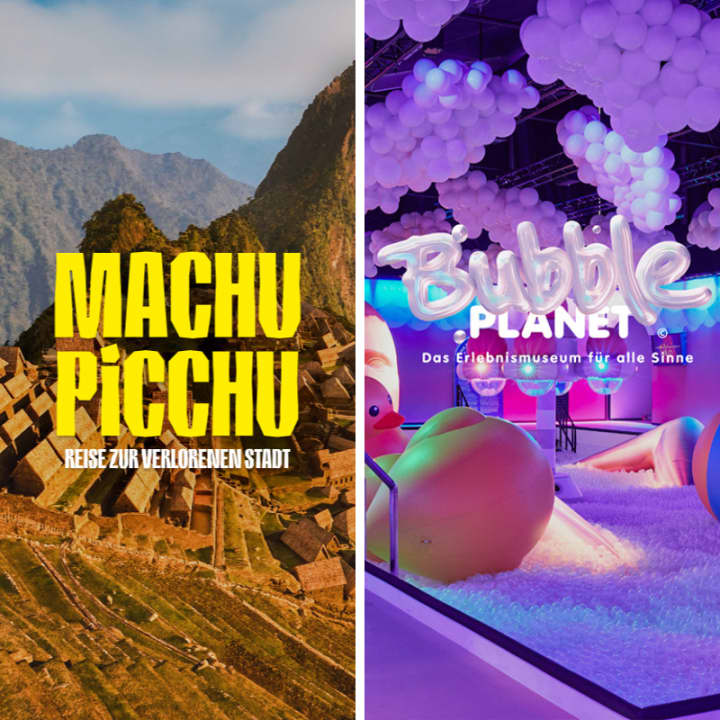 Kombi-Tickets: Bubble Planet & Machu Picchu