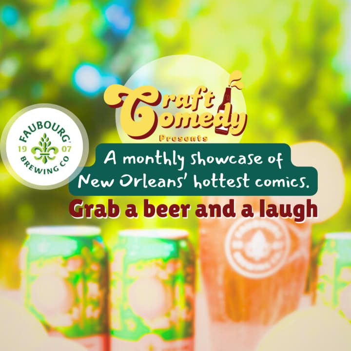 Craft Comedy at Faubourg Brewery