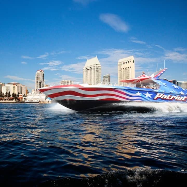 San Diego: Patriot Jet Boat Thrill Ride