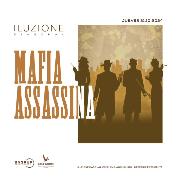 Hallo-Week: Mafia Assassina en Iluzione Diagonal