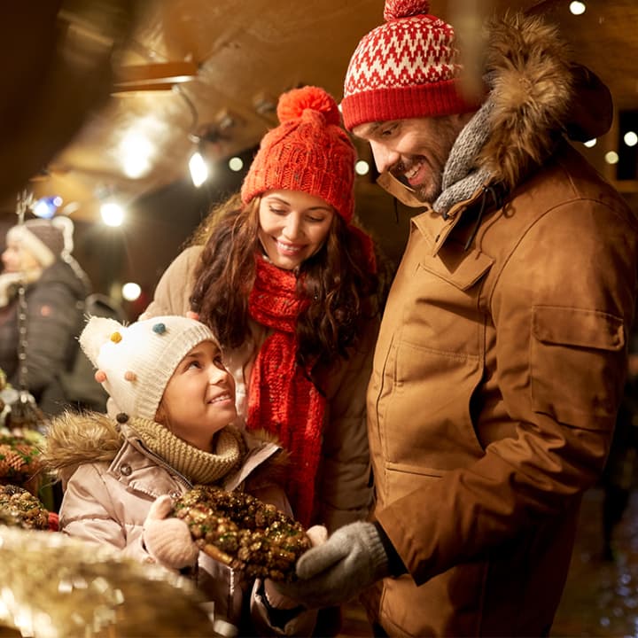﻿Navidad Americana: Mercado Festivo Norman Rockwell - Lista de espera