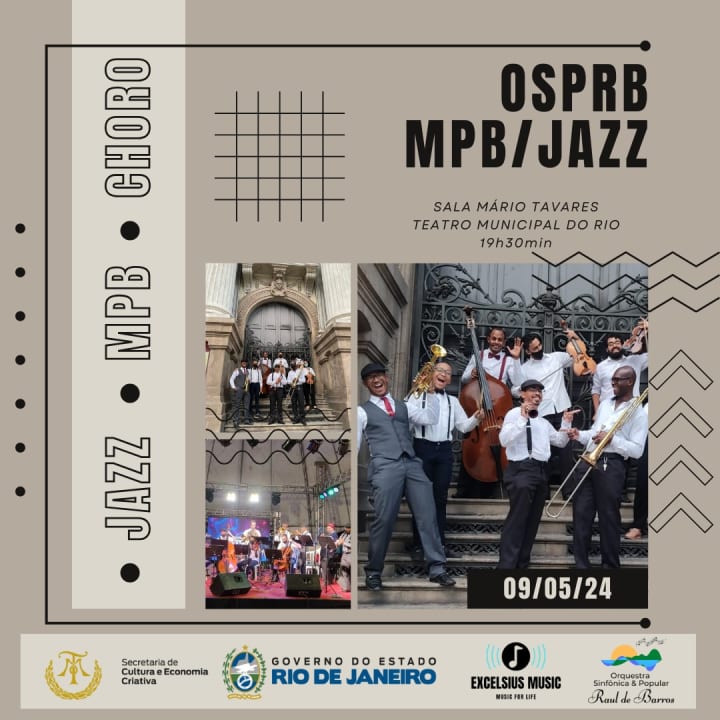 SÉRIE OSPRB  MPB/JAZZ  – Circuito Mário Tavares 2024