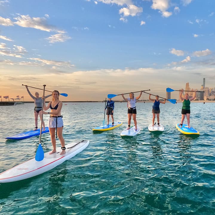 Chicago SUP - Paddle Board Rentals at North Avenue Beach