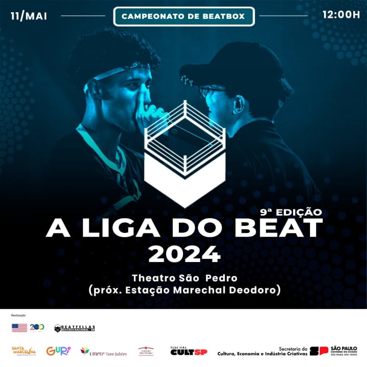 ﻿La Liga Beat 2024 , en el Teatro São Pedro