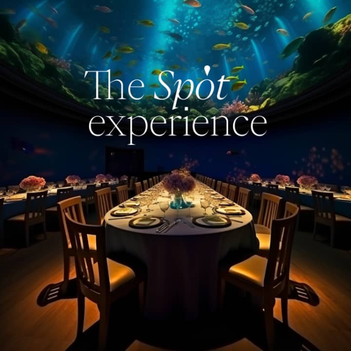 The Spot Experience: Menú exclusivo “bajo el mar” en Domo 360