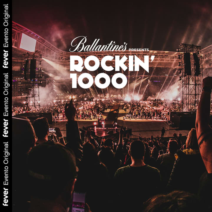 Rockin'1000: A band of a thousand musicians live