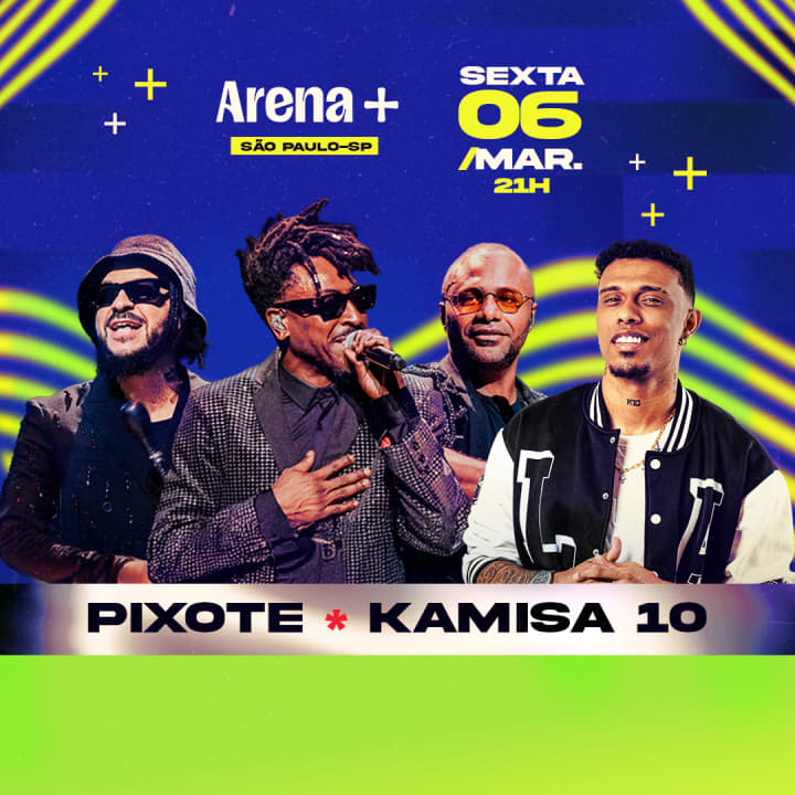 Show do Pixote e Kamisa 10 no Arena +