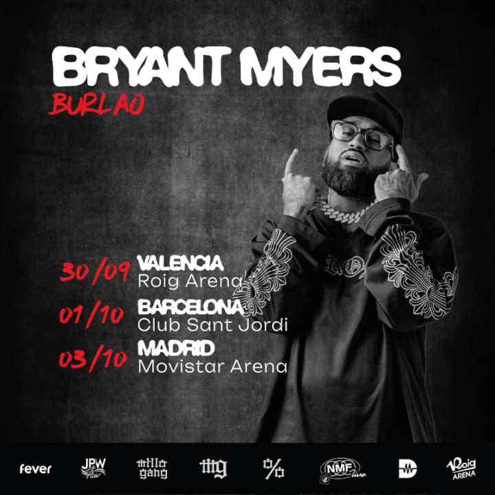 Bryant Myers 2026 tour - Lista de espera