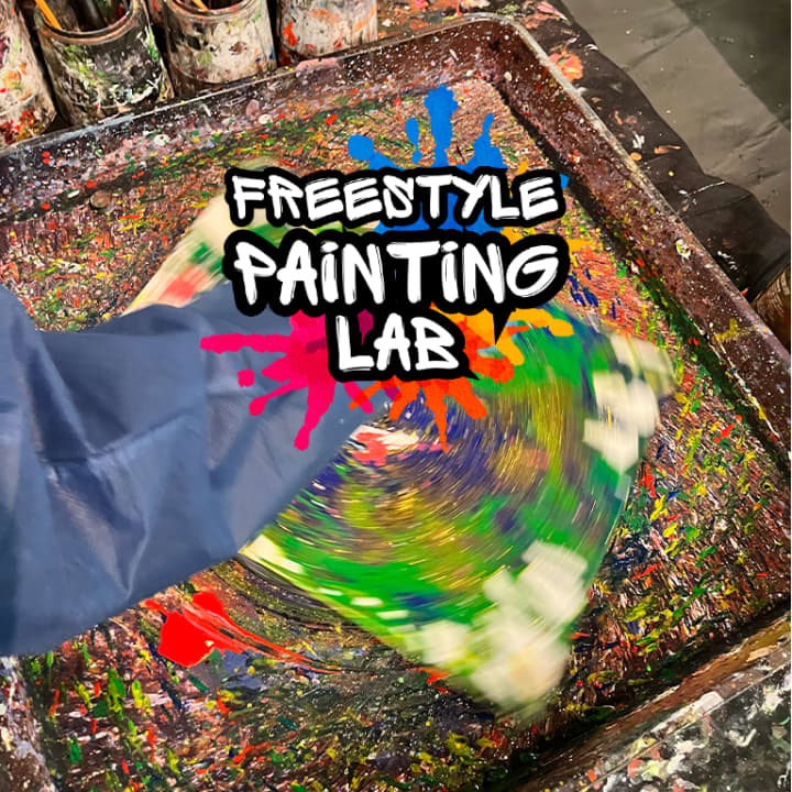 Freestyle Painting Lab: Unconventional Art, Unforgettable Fun