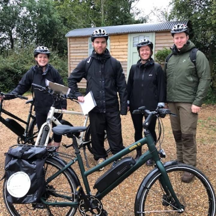 Alquiler de bici eléctrica con visita guiada al viñedo