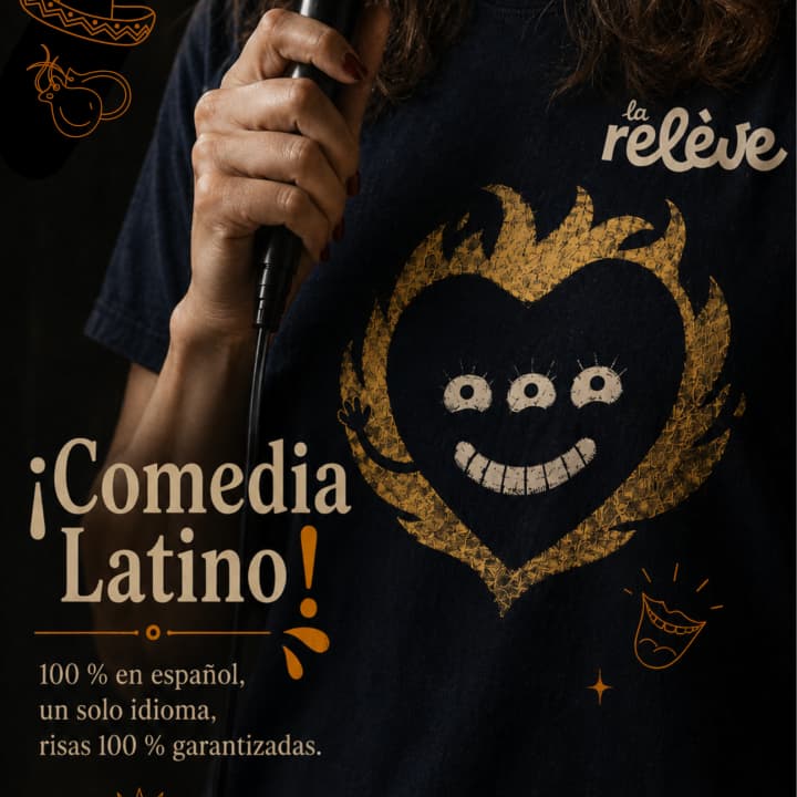 La Relève Comedy Club : Comedia Latino