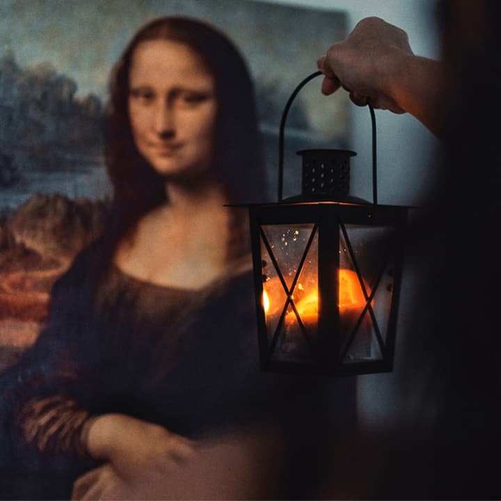 Jeu d'exploration : Le meurtre de Mona Lisa dans le Paris hanté
