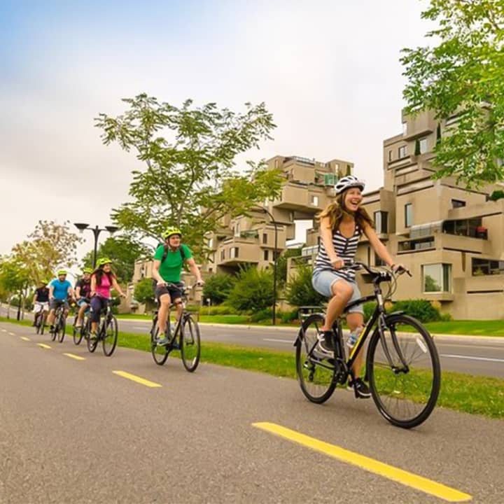 Visite libre de Montréal à vélo