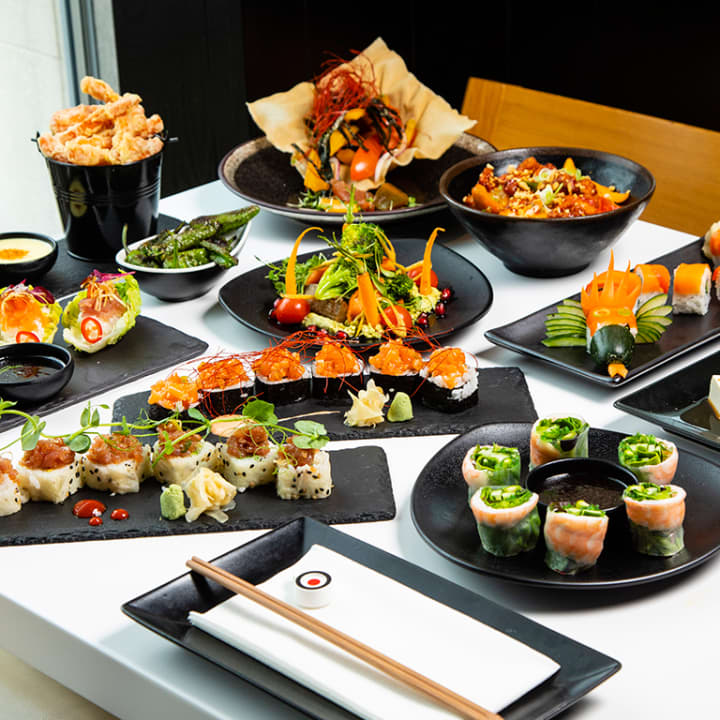 ﻿Tapas asiáticas ilimitadas, sushi & Bebidas sin fondo en Inamo