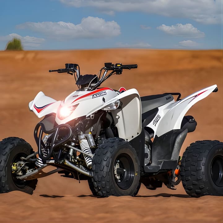 AEON 200/400CC Single seater Quad Bike self drive to open desert 