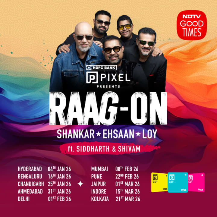 Raag-on Tour | Shankar-Ehsaan-Loy Live in Concert - Waitlist