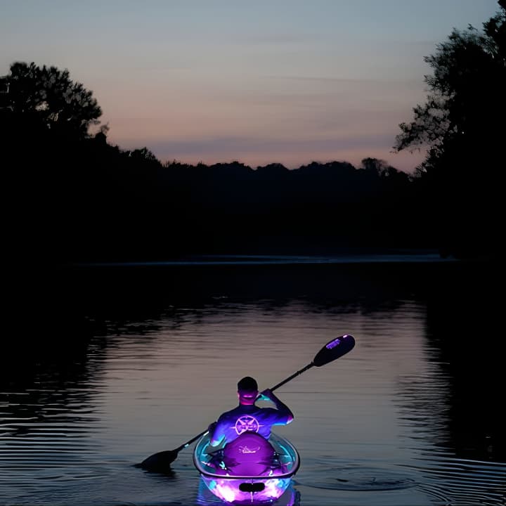 Small Group Clear Kayak Tour of Old Hickory Lake