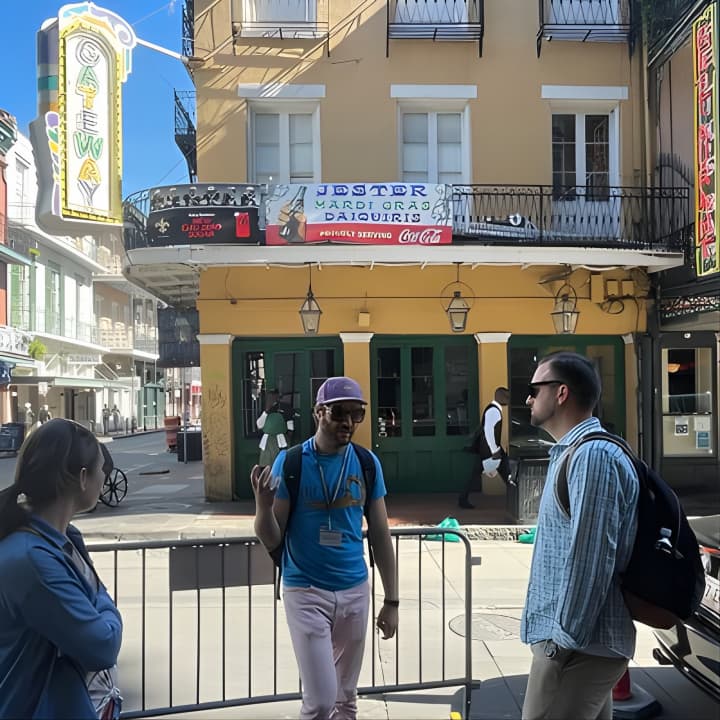 Small-Group Guided Walking Tour of Bourbon Street