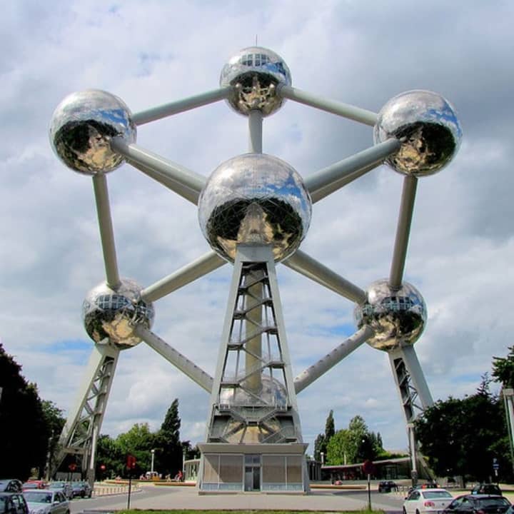 ﻿Bezoek aan het Atomium in Brussel