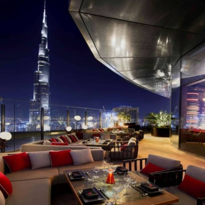 Set Menu Lunch at CÉ LA VI with Selected Beverages and Burj Khalifa Views