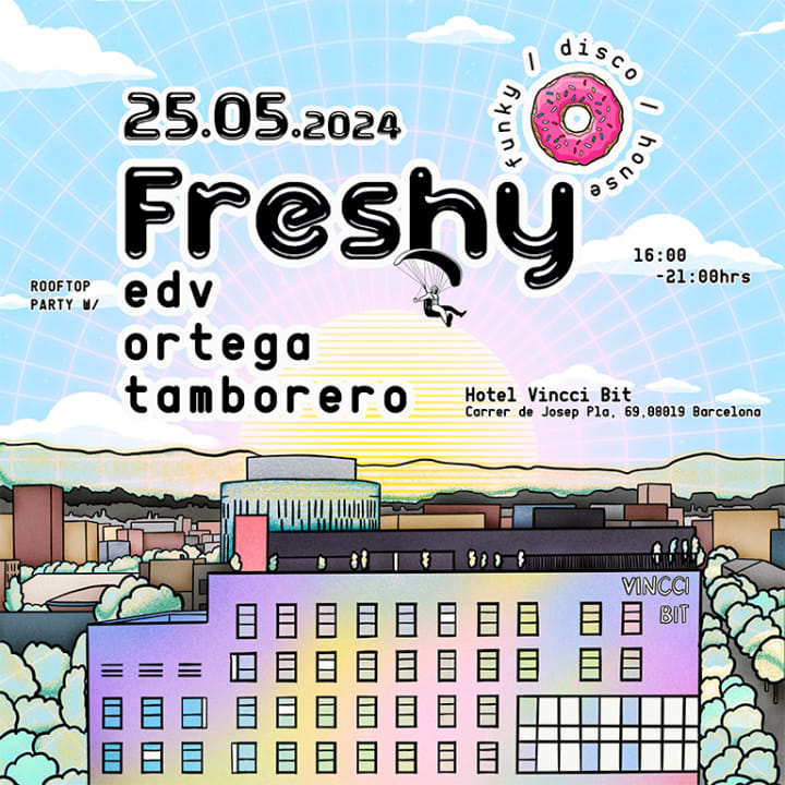 Freshy Rooftop Party - House, Funky & Disco  en Hotel Vincci Bit