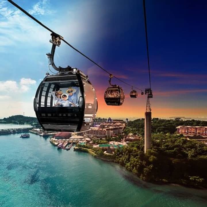 Singapore: Sentosa Cable Car Sky Pass Ticket