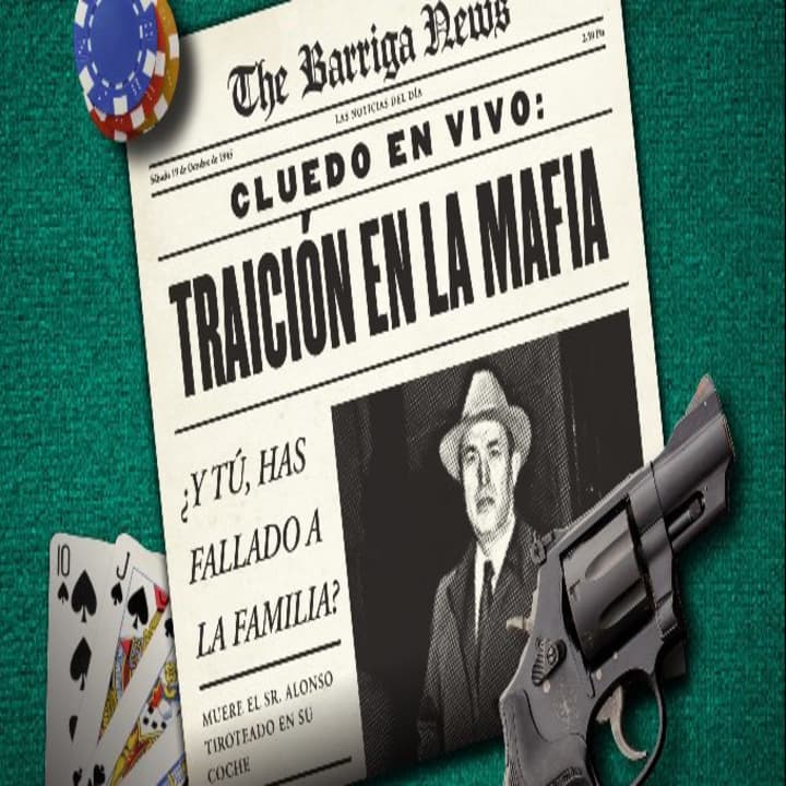 Cluedo en vivo: traición en la mafia en Madrid