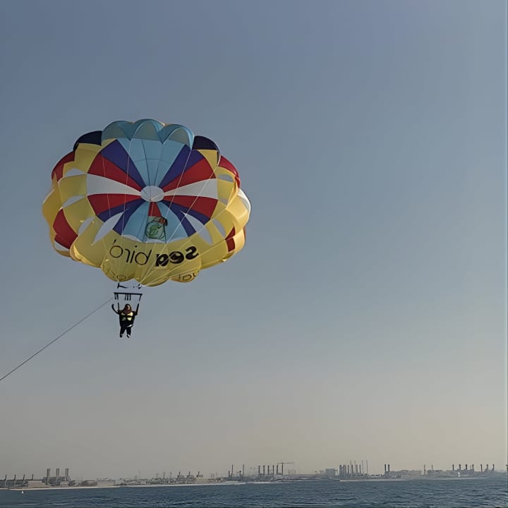 Parasailing Adventure on Jumeirah Beach with Sea Bird water Sports Dubai