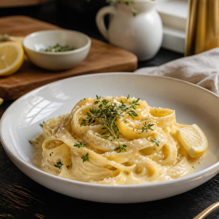 Handmade Pasta with Lemon Butter Sauce: Nashville
