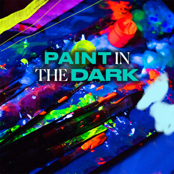 Paint in the Dark: Workshop de Pintura no Escuro e Drinks by Pintxos.Bar!