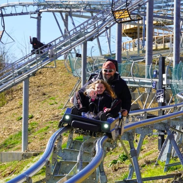 The Wild Stallion Mountain Coaster at SkyLand Ranch