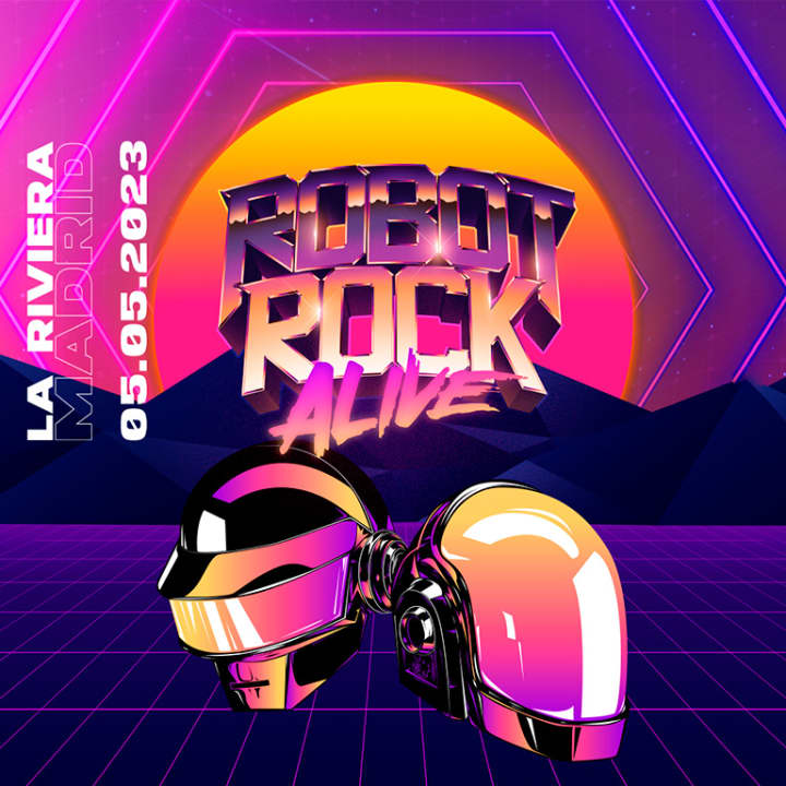 Robot Rock Alive: show tributo a Daft Punk en la Sala Riviera