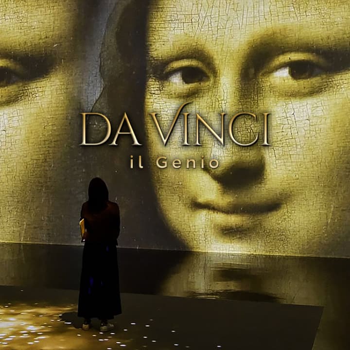 Da Vinci il Genio en Plaza Patria
