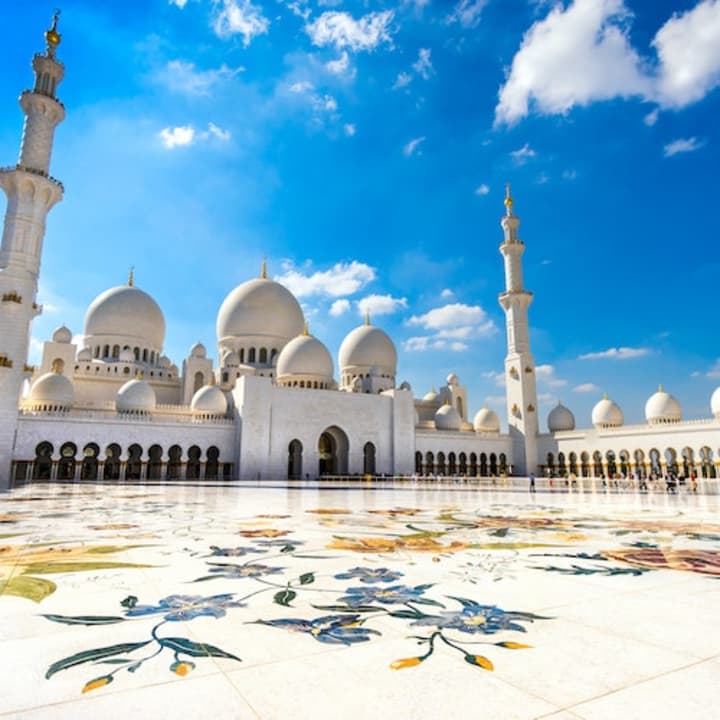 Sheikh Zayed Mosque Tour & Ferrari World from Abu Dhabi