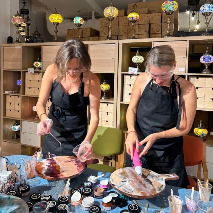 Resin Art Class in Melbourne