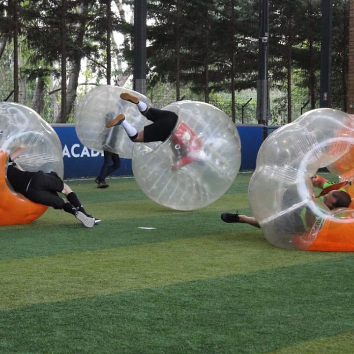 ﻿Bubble Football para 6 a 20 pessoas: entra numa bolha gigante!