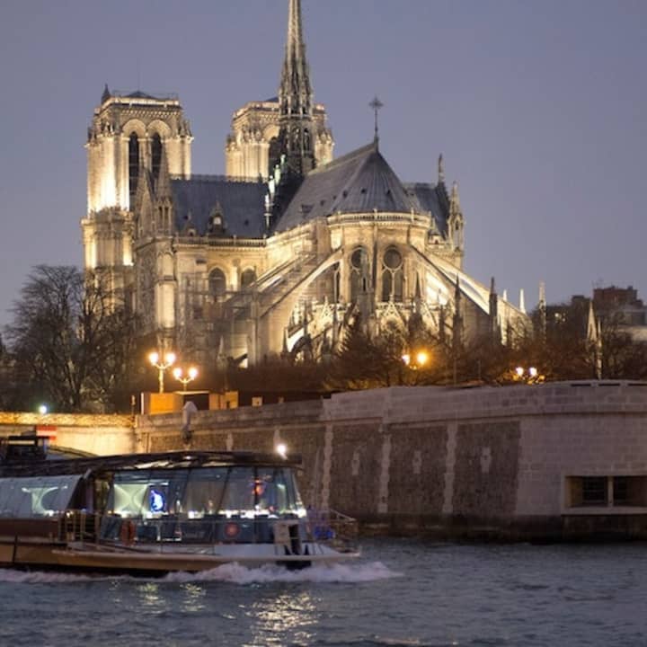 ﻿Gourmet dinner cruise on the Seine